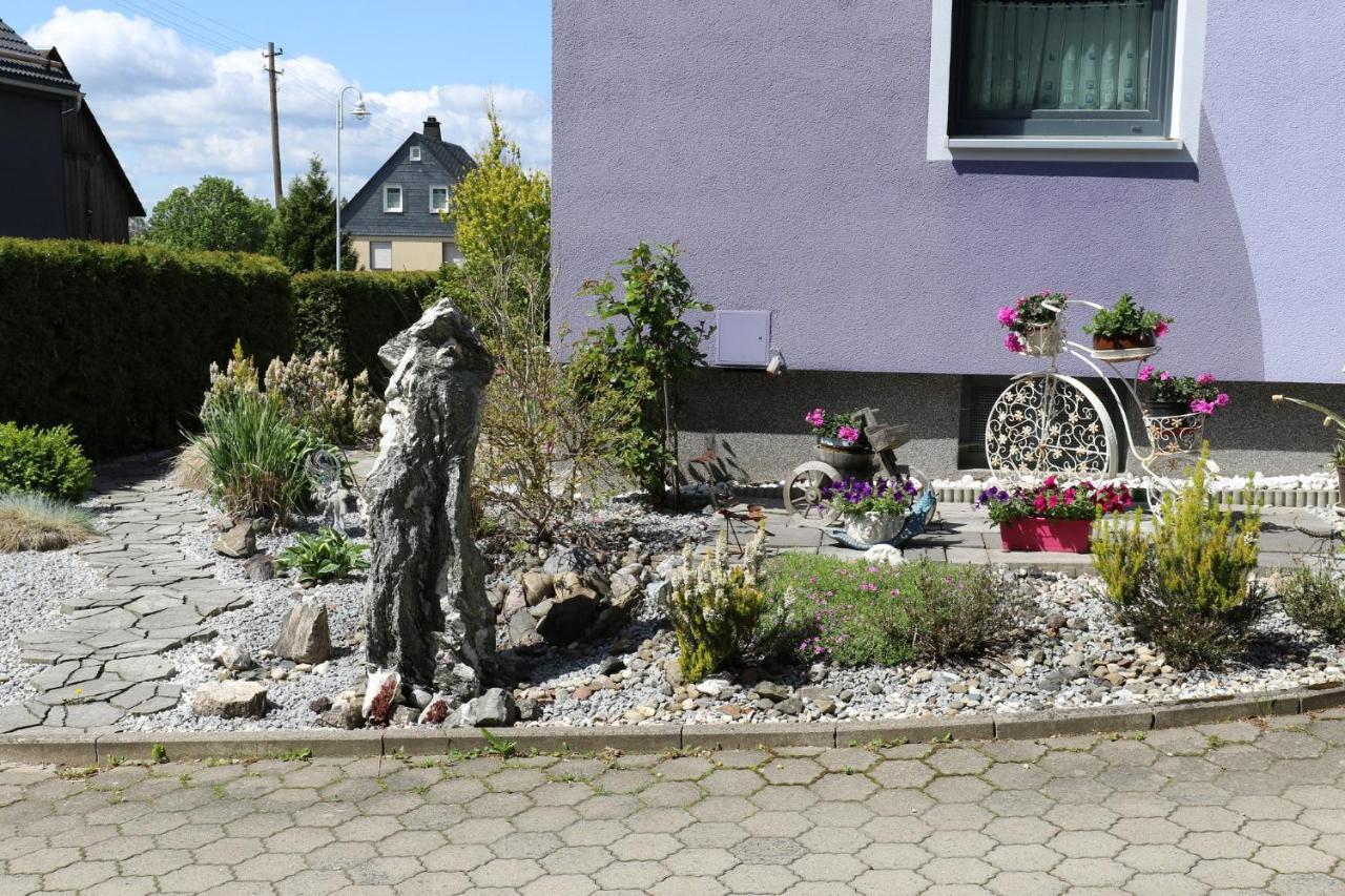 Ferienwohnung Haus Lila Welle Nordhalben Exterior foto